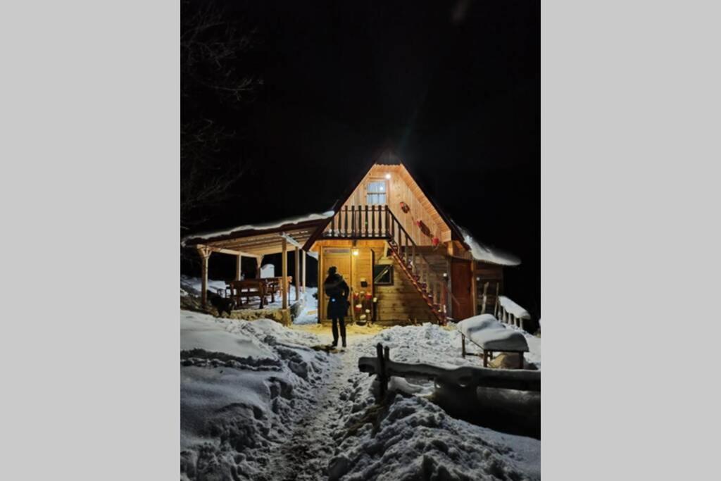 Log Cabin Uvac Nova Varoš Exterior foto